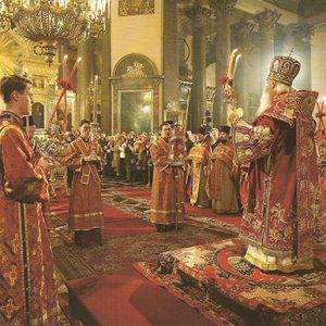 Easter at Kazan Cathedral