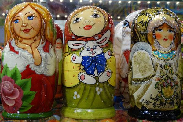 Russian Souvenirs - Matryoshka Nesting Doll