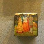 lacquer art of group of women