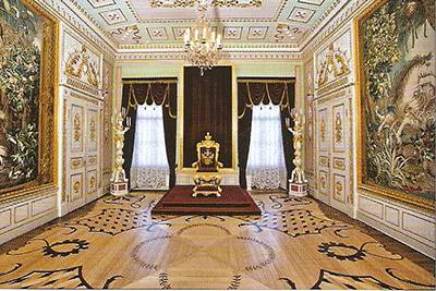 Gatchina Palace Throne Room