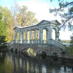 Marble bridge in Catherine Park