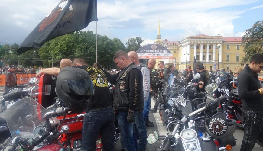 Harley days in Saint-Petersburg