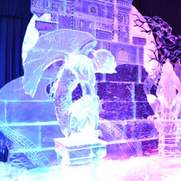 The festival “ICE fantasy” presents a gallery of 60 sculptures