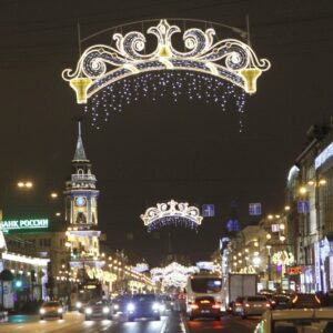 St Petersburg Russia New Year 2016-2017