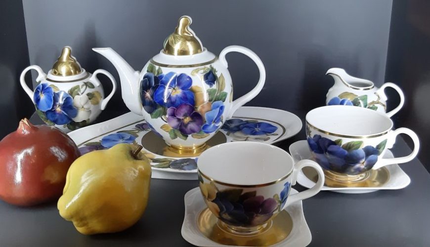 decorative tea set