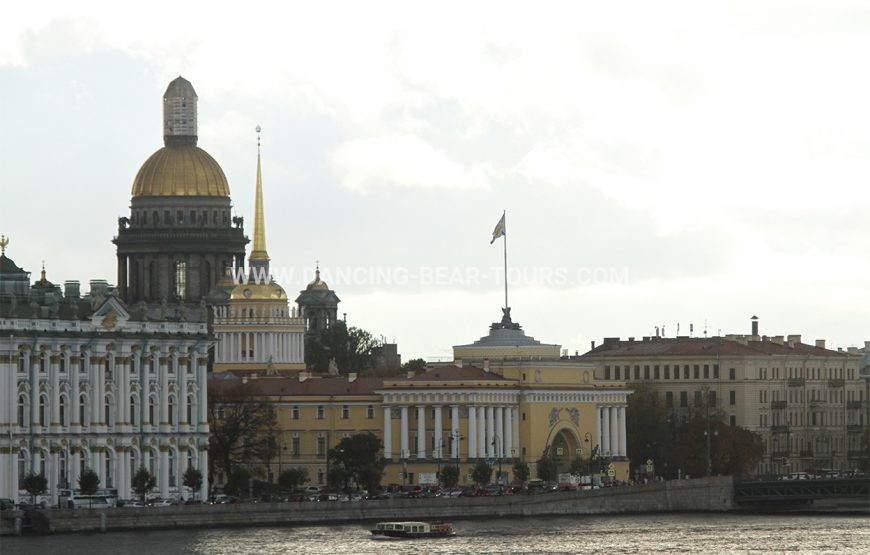 St Petersburg tours for land passengers and VISA free St Petersburg Shore